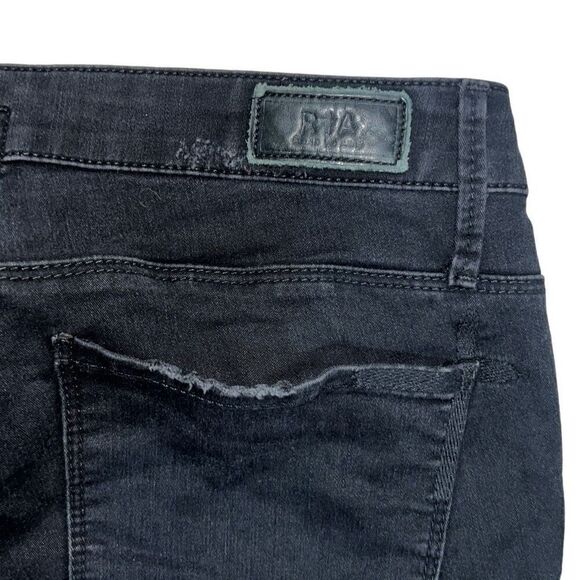 RtA Women’s Black Distressed Skinny Jeans Road to Awe size 29 - Picture 4 of 10